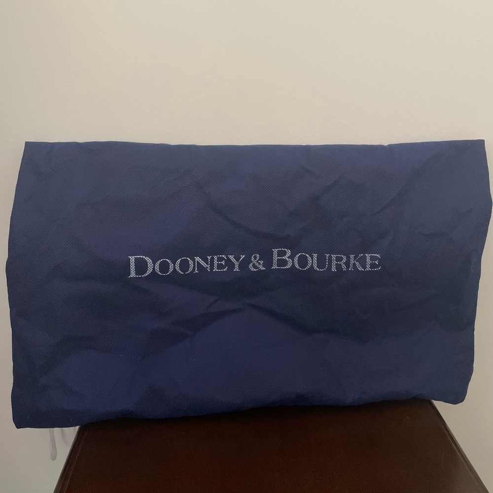 Dooney & Burke Purse | Whip Stitch Hobo (Black) WITH DUST COVER - Picture 2 of 2